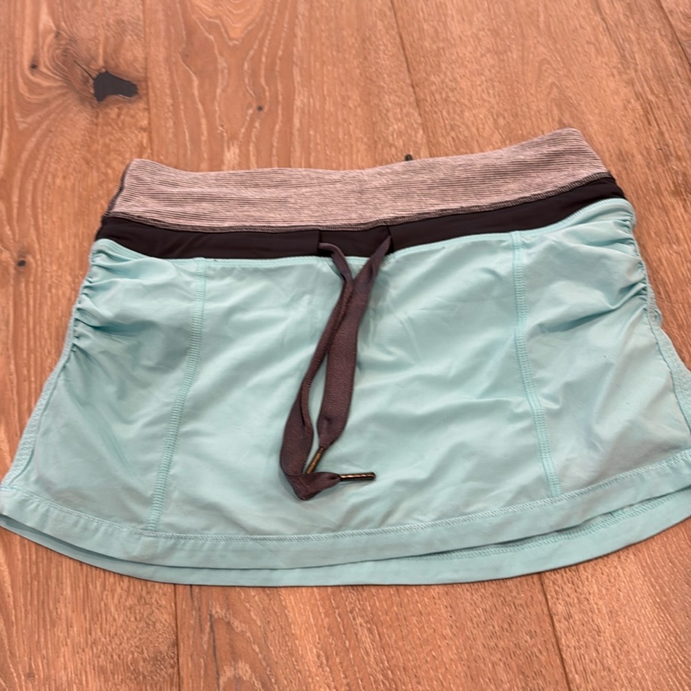 Lululemon blue and grey skort